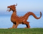 Preview: Huge dragon sculpture rusty